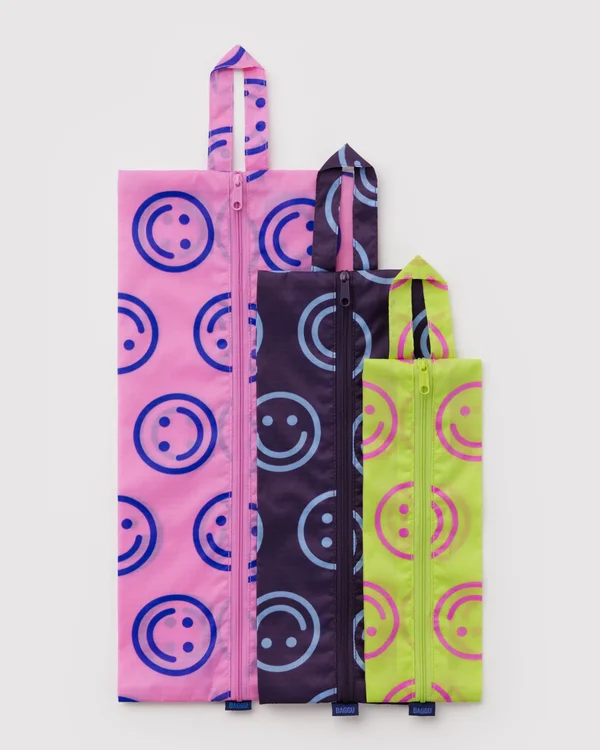 3D Zip Set - Bright Happy Mix - Material: ripstop-nylon