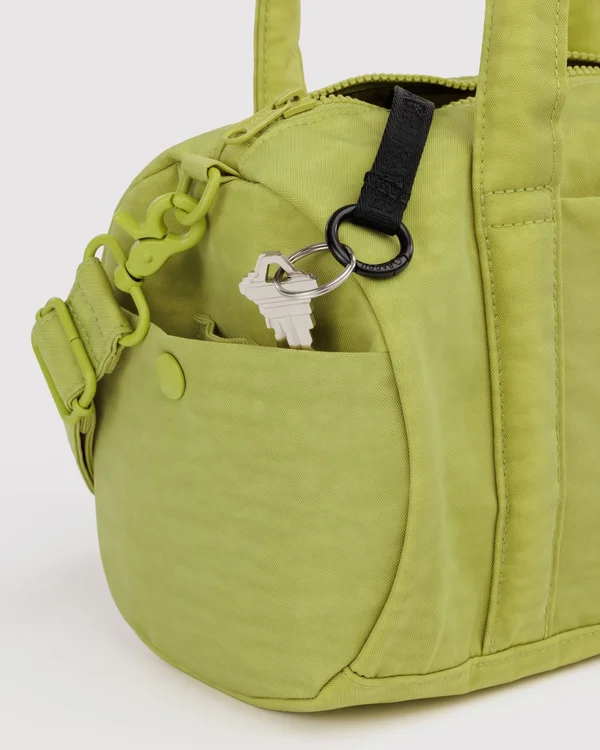 Nylon Duffle Bag - Chartreuse - Material: heavyweight-nylon