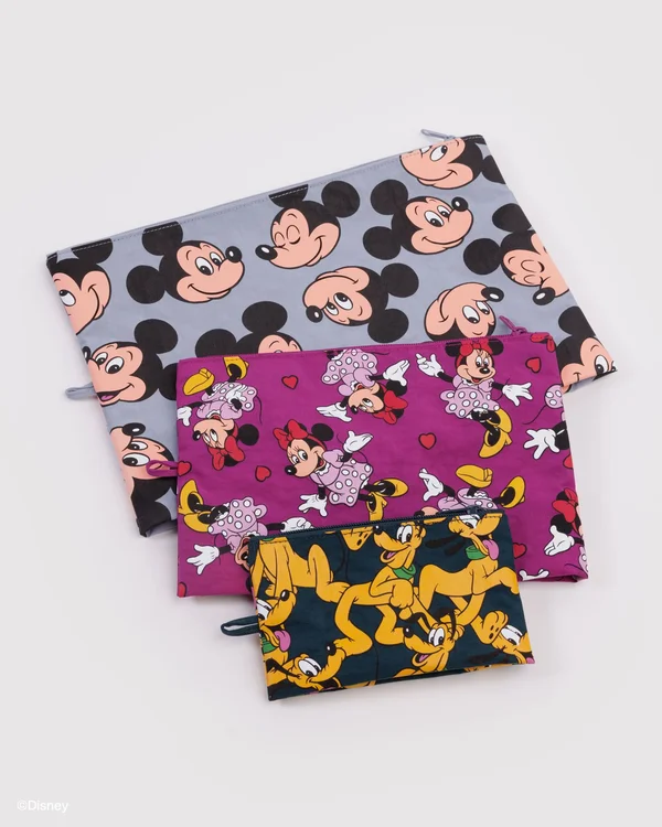 Go Pouch Set - Mickey - Minnie & Pluto
