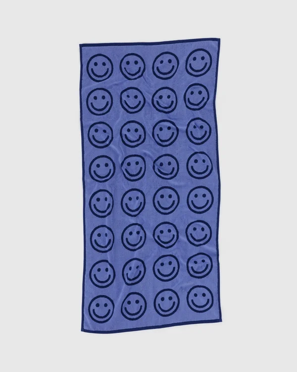Bath Towel - Happy Blue - Size: OS
