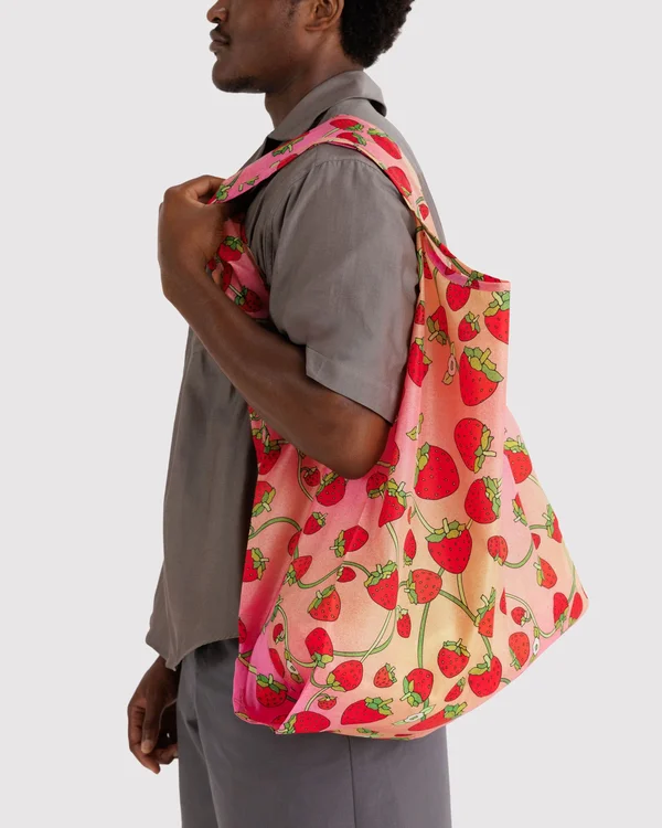 Big Baggu - Strawberry Blossom - Material: ripstop-polyester
