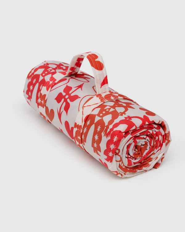 Puffy Picnic Blanket - Cowgirl - Material: ripstop-nylon