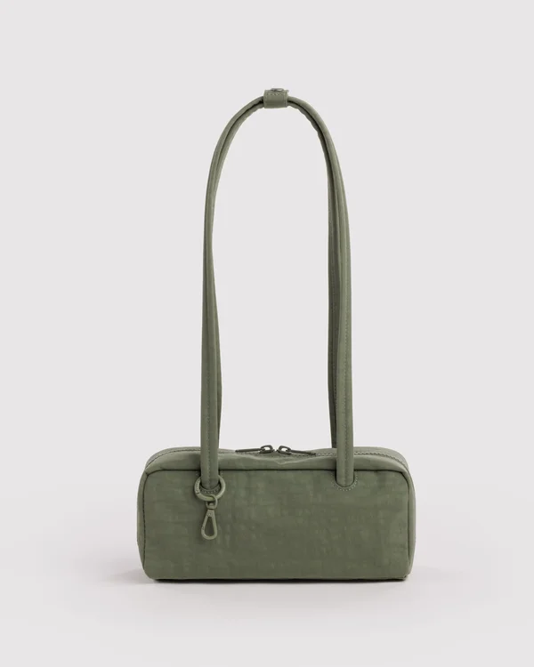 Small Nylon Bowler Bag - Caper