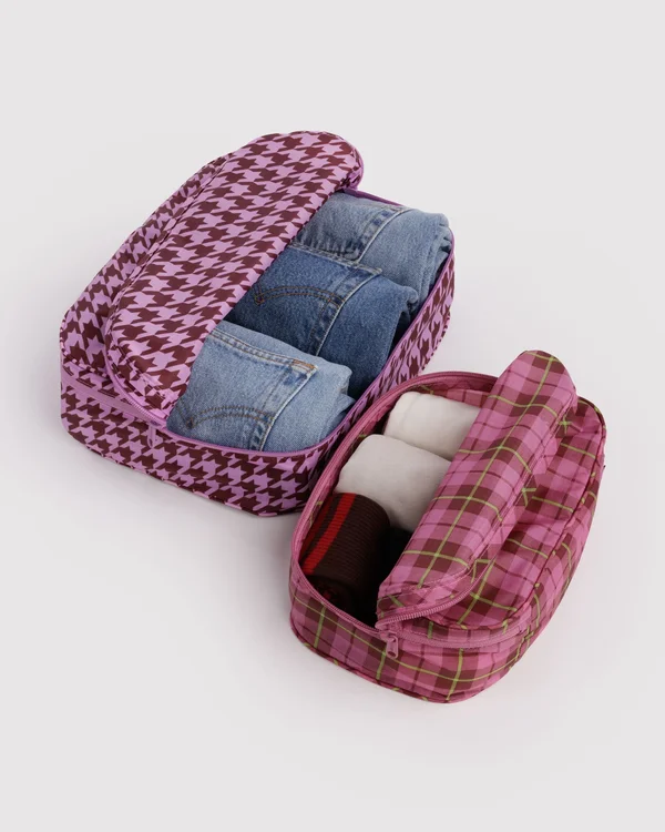 Packing Cube Set - Check Mix - Size: OS