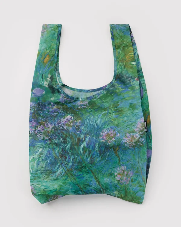 Standard Baggu - Agapanthus Claude Monet - Material: ripstop-nylon