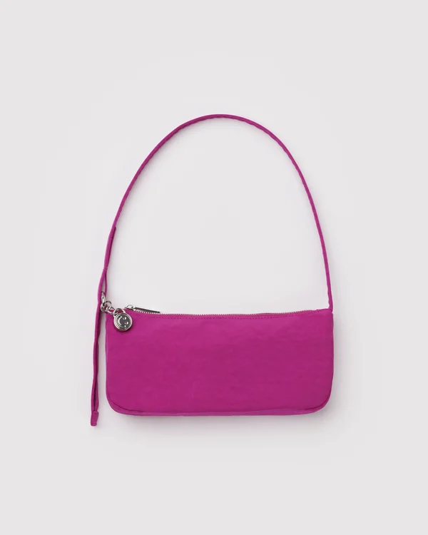 Nylon Pochette - Sale - Deep Fuchsia - Size: OS