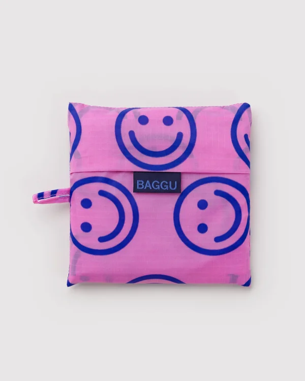 Big Baggu - Pop Pink Happy - Material: ripstop-nylon