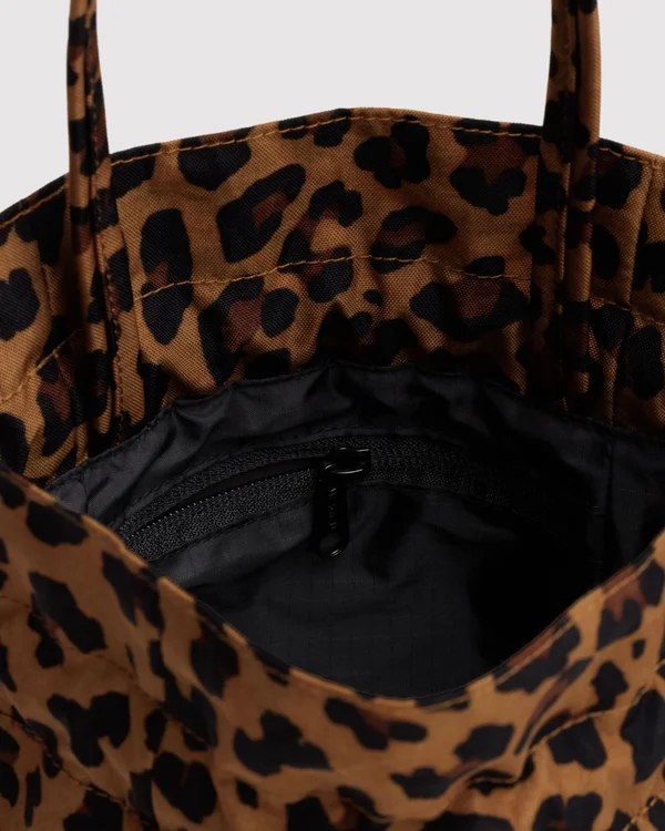 Nylon Drawstring Bag - Leopard - Material: heavyweight-nylon