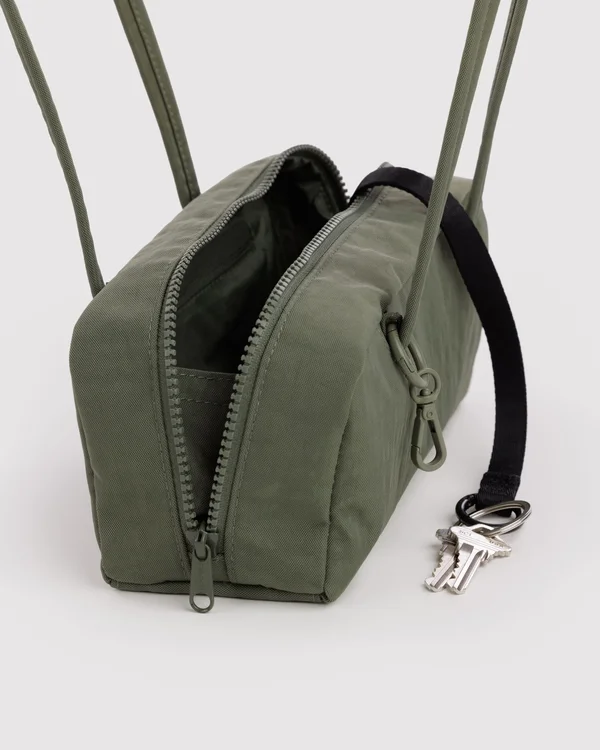 Small Nylon Bowler Bag - Caper