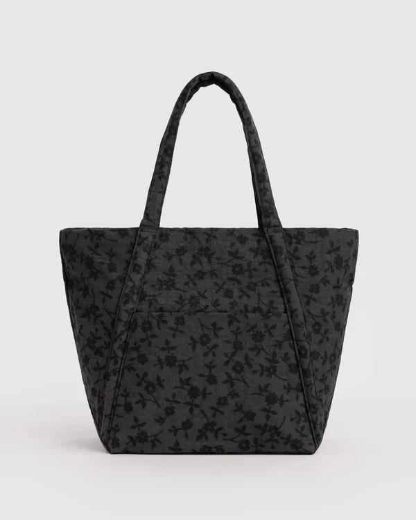 Cloud Bag - Charcoal Ditsy Floral