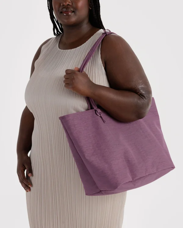 Large Nylon Reversible Tote - Wild Plum Mix - Size: OS